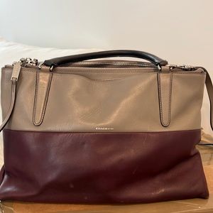Coach Leather Satchel Bag